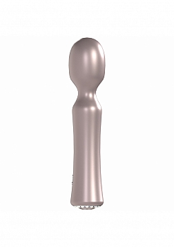 LoveLine - La Perla IV - 10 Speed Wand - Silicone - Rechargeable - Waterproof - Pink