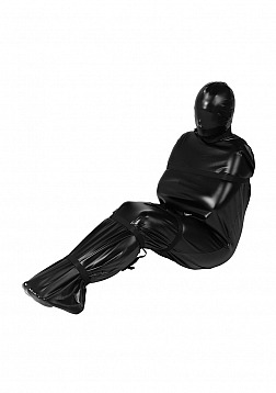 Body Bag with Nylon Straps - Black