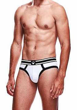 Brief - S - White/Black