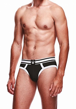 Brief - S - Black/White