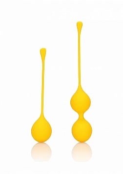 Silicone Kegel Balls Training Set -  Carambola