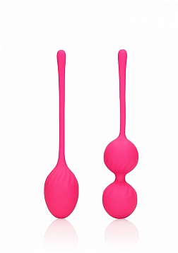 2 Piece Thumping Kegel Ball Set - Wild Strawberry