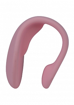 Silicone Couples Massager - Pink
