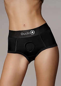 Vibrating Strap-on Brief - XS/S