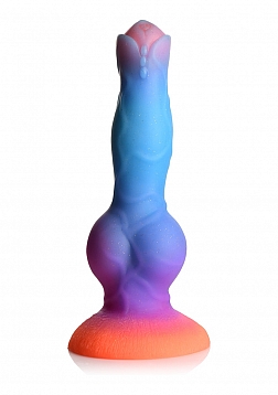 Space Cock - Glow in the Dark - Silicone Alien Dildo