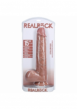 RealRock - Ultra Realistic Skin - Extra Long with Balls - 15\