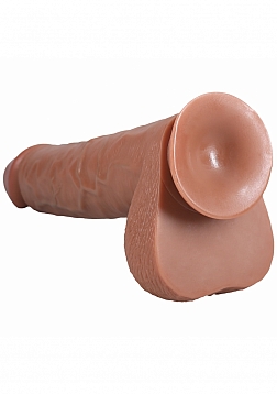 RealRock - Ultra Realistic Skin - Extra Long with Balls - 15\