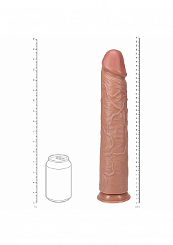 RealRock - Ultra Realistic Skin - Extra Long No Balls - 15\