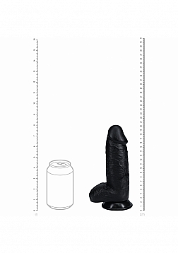 RealRock - Ultra Realistic Skin - Extra Thick with Balls - 8\
