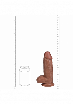 RealRock - Ultra Realistic Skin - Extra Thick with Balls - 8\
