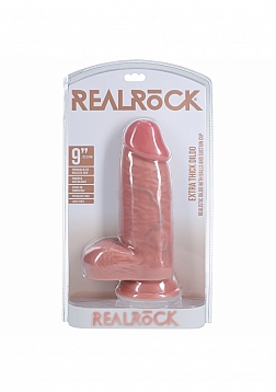 RealRock - Ultra Realistic Skin - Extra Thick with Balls - 9\