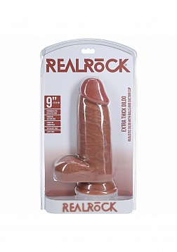 RealRock - Ultra Realistic Skin - Extra Thick with Balls - 9\