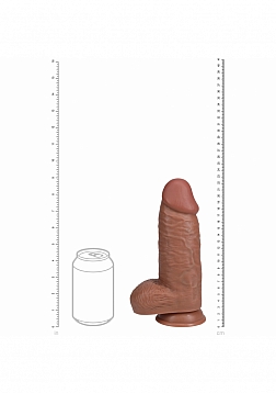 RealRock - Ultra Realistic Skin - Extra Thick with Balls - 9\