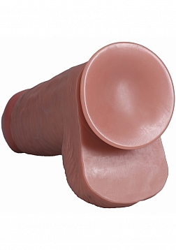 RealRock - Ultra Realistic Skin - Extra Thick with Balls - 10\