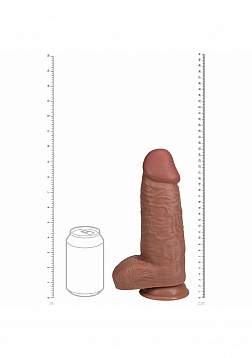 RealRock - Ultra Realistic Skin - Extra Thick with Balls - 10\