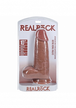 RealRock - Ultra Realistic Skin - Extra Thick with Balls - 10\