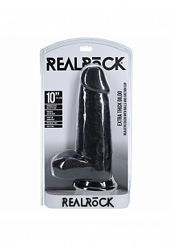 RealRock - Ultra Realistic Skin - Extra Thick with Balls - 10\