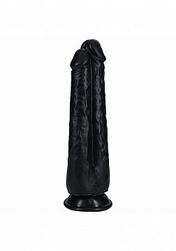 RealRock - Ultra Realistic Skin - Two in One - 9"/10" - Black