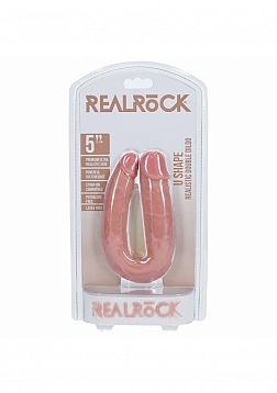 RealRock - Ultra Realistic Skin - U Shaped Double Dildo - 5\