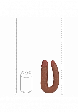 RealRock - Ultra Realistic Skin - U Shaped Double Dildo - 7\