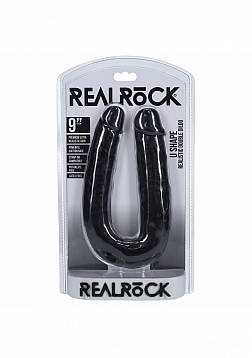 RealRock - Ultra Realistic Skin - U Shaped Double Dildo - 9\