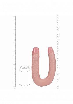 RealRock - Ultra Realistic Skin - U Shaped Double Dildo - 9\