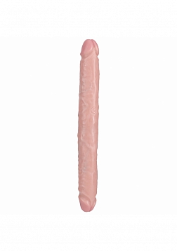 RealRock - Ultra Realistic Skin - Slim Double Ended Dong 12" - Flesh