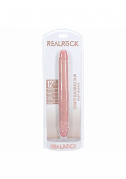 RealRock - Ultra Realistic Skin - Slim Double Ended Dong 12\