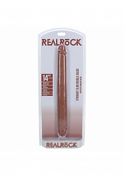 RealRock - Ultra Realistic Skin - Slim Double Ended Dong 14\