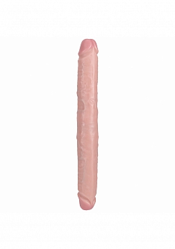 RealRock - Ultra Realistic Skin - Thick Double Ended Dong 14" - Flesh