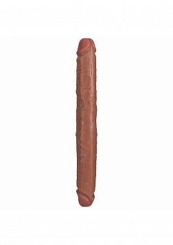 RealRock - Ultra Realistic Skin - Thick Double Ended Dong 14" - Tan