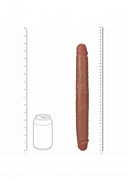 RealRock - Ultra Realistic Skin - Thick Double Ended Dong 14\
