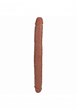 RealRock - Ultra Realistic Skin - Thick Double Ended Dong 16" - Tan