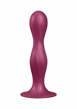 Double Ball-R - Weighted Dildo - Red