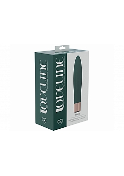 LoveLine - Fame - 10 Speed Mini-Vibe - Silicone - Rechargeable - Waterproof - Forest Green