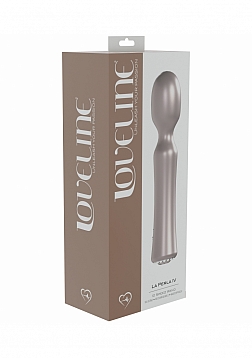 LoveLine - La Perla IV - 10 Speed Wand - Silicone - Rechargeable - Waterproof - Pink