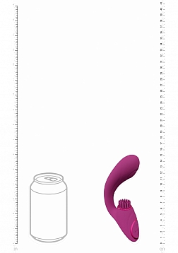 VIVE - Gen - Triple G-Spot Vibrator with Pulse Wave - Pink