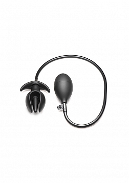 Bad Buoy Anchor - Inflatable Silicone Anal Plug - Black