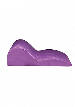 Contoured Love Cushion - Purple