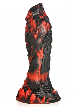 Grim Reaper - Silicone Dildo - Red/Black