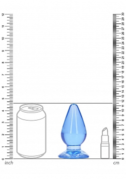 RealRock - Crystal Clear - Anal Plug - 4.5\