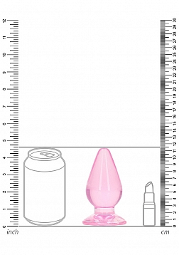 RealRock - Crystal Clear - Anal Plug - 4.5\