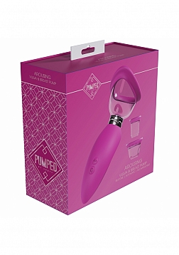 Pumped - Arousing - Automatic - 5 Speed - Silicone - Rechargeable Vulva, Clitoral, Nipple & Breat Pu