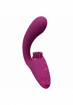 VIVE - Gen - Triple G-Spot Vibrator with Pulse Wave - Pink