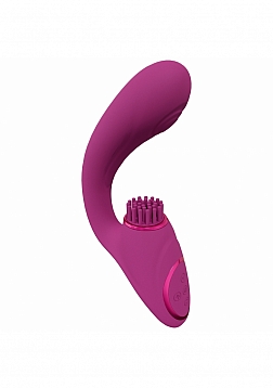 VIVE - Gen - Triple G-Spot Vibrator with Pulse Wave - Pink
