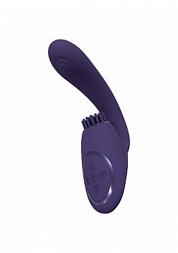 VIVE - Gen - Triple G-Spot Vibrator with Pulse Wave - Purple