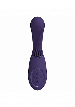 VIVE - Gen - Triple G-Spot Vibrator with Pulse Wave - Purple