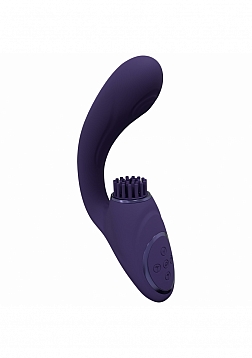VIVE - Gen - Triple G-Spot Vibrator with Pulse Wave - Purple