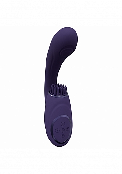 VIVE - Gen - Triple G-Spot Vibrator with Pulse Wave - Purple