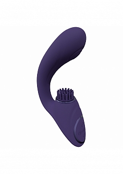 VIVE - Gen - Triple G-Spot Vibrator with Pulse Wave - Purple